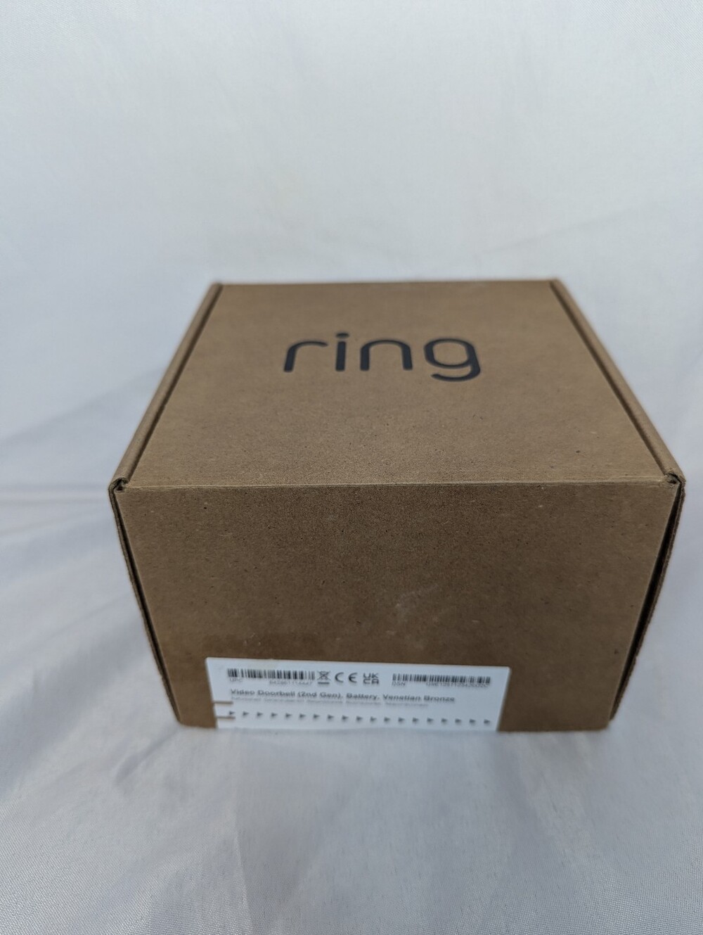 Ring Video Doorbell 2nd Generation Refurbished Venetian Bronze
